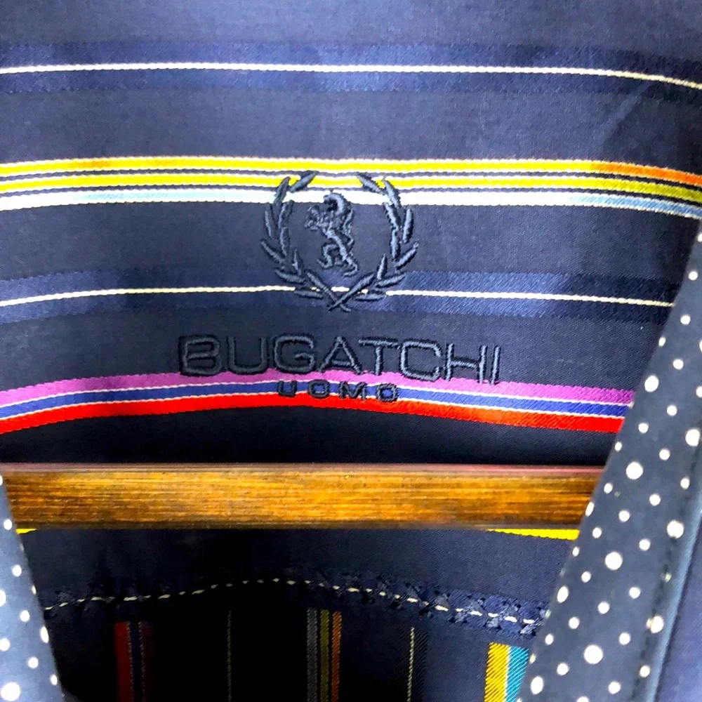 BUGATCHI MENS SHIRT - Picture 4 of 11